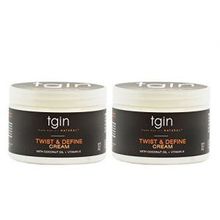 tgin tgin Twist and Define Cream for Natural Hair 12oz &quot;Pack of 2&quot;tgin