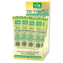 VIA Natural Ultra Care Tea Tree Oil Concentrated Natural Oil 1.5oz - 24 PackVia Natural