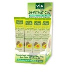 VIA Natural Ultra Care Avocado Oil Concentrated Natural Oil 1.5oz - Promotes Longer, Stronger, Healthier Hair - 12 PackVia Natural