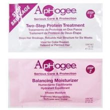Aphogee Two Step Protein Treatment &amp; Balancing Moisturizer 1.75 oz.ApHogee