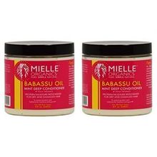 Mielle Organics Babassu Oil Mint Deep Conditioner 8oz &quot;Pack of 2&quot;Mielle Organics