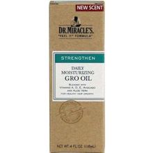 Dr. Miracles Strengthen Daily Moisturizing Gro Oil 4oz (2 Pack)DR.MIRACLES