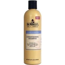 Dr. Miracles Cleanse &amp; Condition Shampoo 12oz (2 Pack)DR.MIRACLES