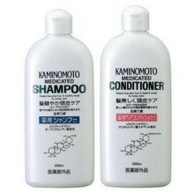 KAMINOMOTO Japan Medicated Scalp Hair Growth B&amp;p Shampoo &amp; Conditioner 300mlKAMINOMOTO
