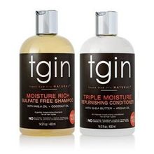tgin (Thank God It&#039;s Natural) tgin Shampoo + Conditioner Duotgin