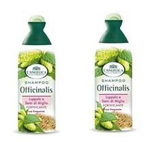 L&#039;Angelica Officinalis Shampoo Fortyfing with Hop and Millet seeds * 250ml - 8.45fl.oz * Pack of 2 [ Italian Import ]L&#039;Angelica