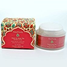 NeoVeda Neem and Green Tea Firming Mask 50 ML - No Paraben Light BrownNeoVeda