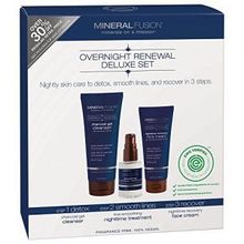 Mineral Fusion Mineral Fusion Overnight Renewal Deluxe Skin Care SetMineral Fusion