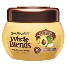 가르니에 Garnier Whole Blends Mask Avocado Nourishing 10.1 Ounce Jar (298ml) (2 Pack)Garnier