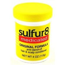 Sulfur-8 Original Hair &amp; Scalp Conditioner 4oz Jar (2 Pack)Sulfur8