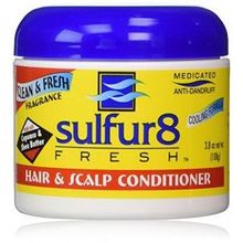 Sulfur 8 Fresh Medicated Anti-dandruff Hair &amp; Scalp Conditioner 4 Oz (3.8 oz net wt.)Sulfur8