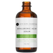 Hyaluronic Acid Serum for Face, Eyes, &amp; Skin (1oz) by Kate Blanc. Soften and Hydrate Skin. Non-greasy, light, &amp; Absorbs Quickly.Kate Blanc Cosmetics