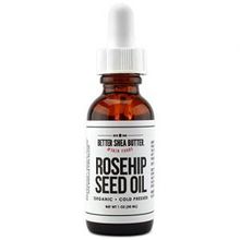 Organic Rosehip Seed Oil 30ml / 1oz, USDA Certified Premium Quality, Authentic and Fresh - Fades Dark Spots, Evens Out Wrinkles - Non-Greasy and Fast-Absorbing Oil by Better Shea ButterBetter Shea Butter