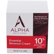 Alpha Skin Care Essential Renewal Cream, 2oz. Per JarAlpha Skin Care