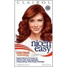  Clairol Nice &#039;n Easy Hair Color, Natural Light Auburn (110)Clairol