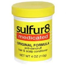 Sulfur8 Medicated Anti-Dandruff Hair &amp; Scalp Conditioner, Original Formula, 4-Ounce BottleSulfur8