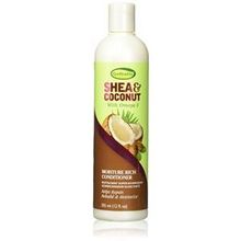 GroHealthy Shea &amp; Coconut Moisture Rich Conditioner, 12 OunceGroHealthy