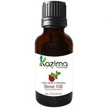 KAZIMA KAZIMA Rose Essential Oil (15ml) 100% Pure Natural &amp; Undiluted OilKAZIMA