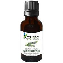 KAZIMA KAZIMA Rosemary Oil (15 ml) 100% Pure Natural - Use For Aromatherapy, Health Boost, Hair Re-Growth, Skin Care, FaceKAZIMA