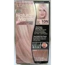 Loreal Paris Natural Match Hair Color 10n Natural Extra Light BlondeNatural Match