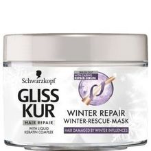 슈바르츠코프 Gliss Kur Schwarzkopf Gliss Kur Winter Repair Hair Mask 200 ml / 6.8 ozGliss Kur