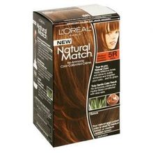  L&#039;oreal Natural Match Hair Color, 5R Medium Reddish Chestnut (4 Pack)Natural Match