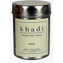 Khadi Natural Herbal Hair Color Black (150 g)KHADI