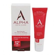 Alpha Alpha Skin Care Enhanced Revitalizing Cream 12% Glycolic AHA 2 OunceAlpha Skin Care