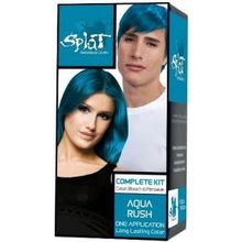 SPLAT Hair Color Complete Kit, Aqua Rush,SPLAT