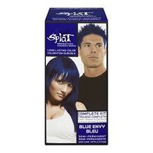SPLAT Hair Color Complete Kit, Blue Envy,SPLAT