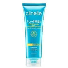 Clinelle PureSWISS Hydracalm Caring Milk Cleanser 100ml - A Rinse Off Sulfate-Free Milk Cleanser Clinelle