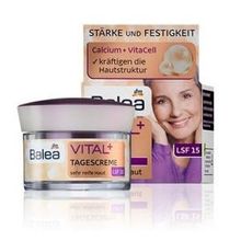 Balea Vital+ Day Cream for Very Mature Skin (ages 50+ to 70+) with Calcium &amp; Vitacell - Not Tested on Animals - 50ml by dm baleaBalea