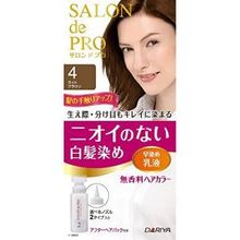 DARIYA Salon De Pro Non Smell Hair Color, No. 4 Light Brown, 0.5 PoundDARIYA