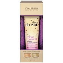 John Frieda Sheer Blonde Colour Correct Anti Brassy Treatment Shampoo, 4 Fluid OunceJohn Frieda