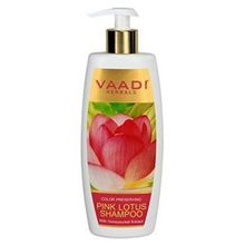 Lotus with Honeysuckle Extract Shampoo - ★ Color Preserving Shampoo - ★ ALL Natural Herbal Shampoo - ★ Paraben Free - ★ Sulfate Free - ★ Scalp Therapy - ★ Moisture Therapy - ★ Suitable for All Hair Types - 11.8 Ounces - Vaadi HerbalsVaadi Herbals