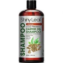 Shiny Leaf Cold Pressed Castor Oil Shampoo 16 oz. (473ml)Shiny Leaf