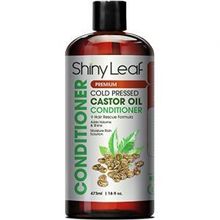 Shiny Leaf Cold Pressed Castor Oil Conditioner 16 oz (473ml)Shiny Leaf