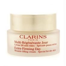 Clarins Extra-Firming Day Wrinkle Lifting Cream, Special for Dry Skin, 1.7 OunceClarins