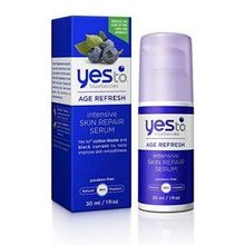 Yes to Blueberries Intensive Skin Repair Serum (Pack of 2) with Jojoba Seed Oil, Rice Bran Extract, Apple Fruit and Aloe Vera, 1 fl. oz.Yes To