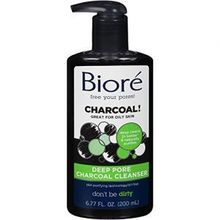 Biore Deep Pore Charcoal Cleanser, 6.77 OunceBiore Japan