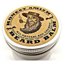 Honest Amish Beard Balm Leave-in Conditioner 2oz - All Natural -Vegan Friendly Organic Oils and ButtersHonest Green (UNFI-PHI)