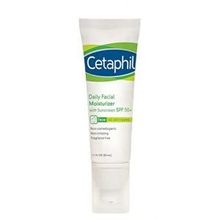 Cetaphil Daily Facial Moisturizer with Sunscreen, SPF 50+, 1.7 Fluid Ounce (Pack of 2)Cetaphil