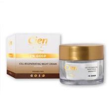 Cien GOLD Cell Regenerating Night Cream 1% Gold Paraben Free - 1.70 fl ozCien