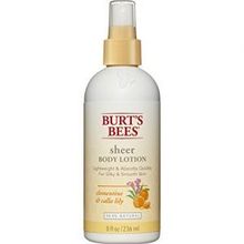 Burt&#039;s Bees Sheer Body Lotion, Clementine and Calla Lily, 8 Fluid Ounces (Pack of 3)Burt&#039;s Bees