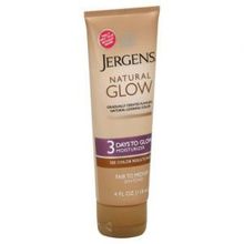 Jergens Natural Glow 3 Days to Glow Moisturizer Fair to Medium Skin, 4 Ounce (Pack of 2)Jergens