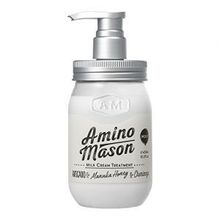 Amino Mason Moist Milk Cream Treatment 15.2oz, Hydrating Hair ConditionerAmino Pure