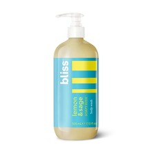 Bliss Lemon &amp; Sage Soapy Suds Body Wash 17oz / 505mlbliss