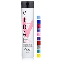 Celeb Luxury Viral Color Wash Shampoo, Pastel Light Pink, 244ml Celeb Luxury