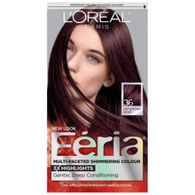 LOreal Feria Multi-Faceted Shimmering Colour Warmer 36 Deep Burgundy Brown 1 ea (Pack of 6)L&#039;Oreal Feria