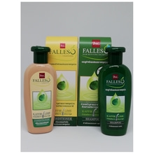 BSC Falles Hair Reviving Shampoo &amp; Conditioner Set 180ml, Kaffir Lime for Normal Oily HairBSC